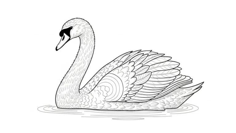 21 Birds Adult Coloring Pages That Are Graceful and Serene