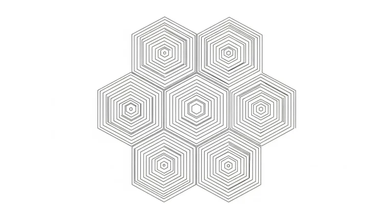 21 Geometric Adult Coloring Pages That Are Modern and Mesmerizing
