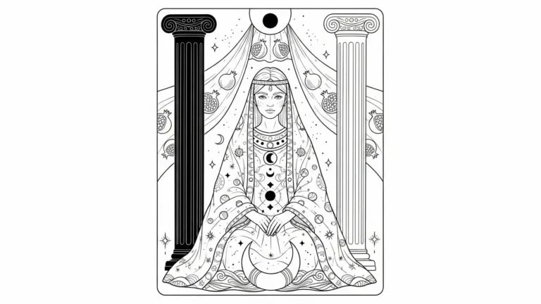 22 Tarot Adult Coloring Pages That Are Mystical and Intuitive
