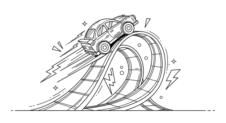 19 Energetic Hot Wheels Coloring Pages Bursting With Action