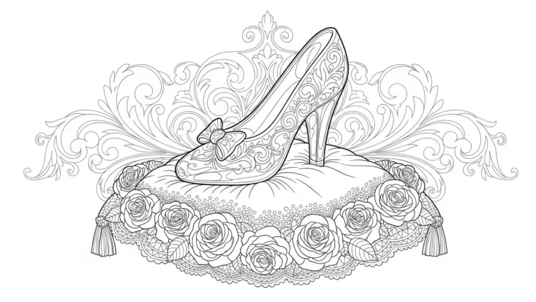 21 Disney Adult Coloring Pages Featuring Timeless Magical Characters