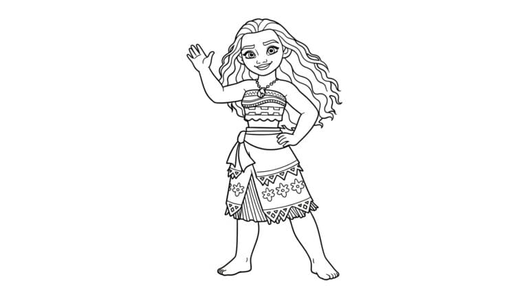 18 Simple Disney Coloring Pages To Print For Quick Activities