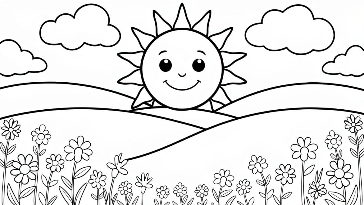 21 Beginner-Friendly Coloring Pages for a Calm Creative Break